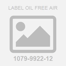 Label Oil Free Air